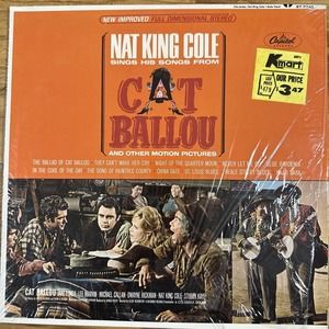 Nat King Cole Vinyl LP Cat Ballou - Capitol ST-2340 (1965) VG+